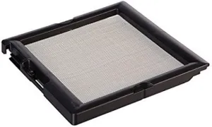 Exo Terra Terrarium  Screen  Cover, Reptile Terrarium Replacement Part, PT2615 Black 12" x 12"