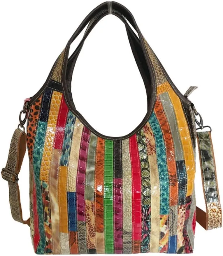 Eysee handbag women leather with large capacity, stylish shoulder bag, shopper Hobo bag women