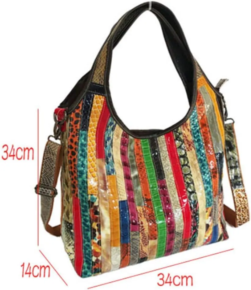 Eysee handbag women leather with large capacity, stylish shoulder bag, shopper Hobo bag women
