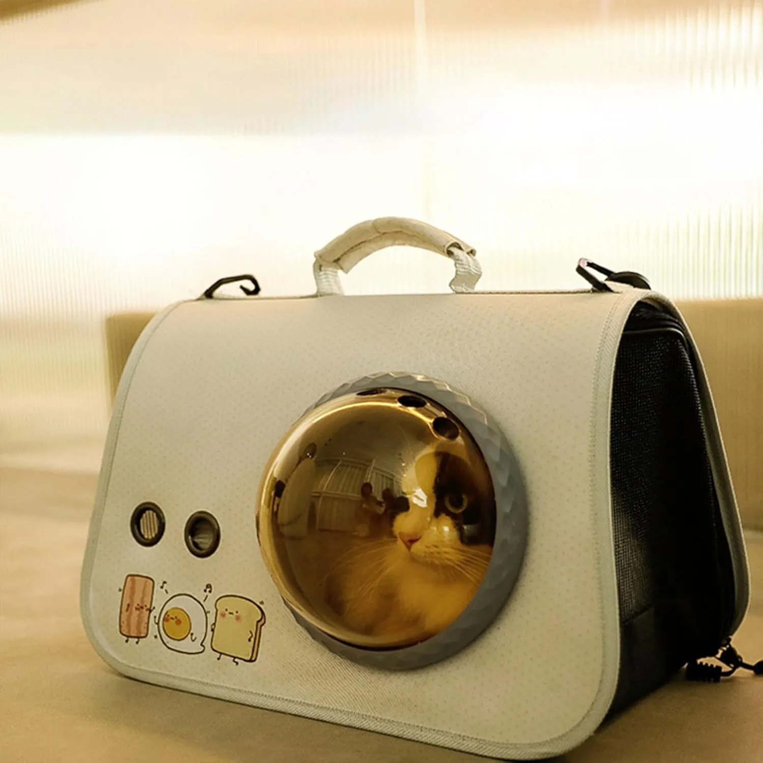 Fashion Pet Carry Bag Light Weight Pet Crossbody Bag Thickened Dog Carriers for Cats and Small Dogs