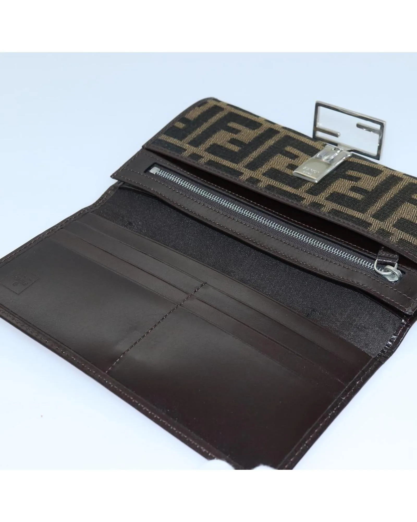 Fendi Zucca Long Wallet