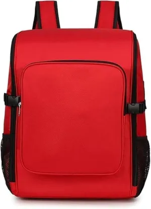 First Aid Kit Backpack, Empty Emergency Trauma Medical Bag, Large Capacity First Responder Storage for Hiking, Camping, Travel, Outdoor Adventures, Waterproof Oxford Fabric (A04, L)