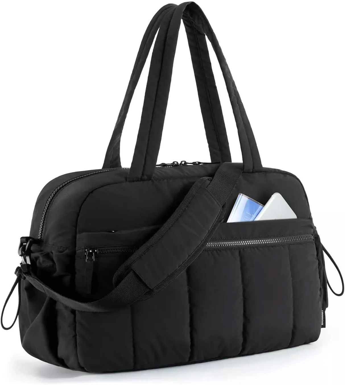 Fitness Gym Bag for Women,Large Lightweight Sport Duffel Bag with Wet Compartment,Weekender Handbag for Gym,Travel