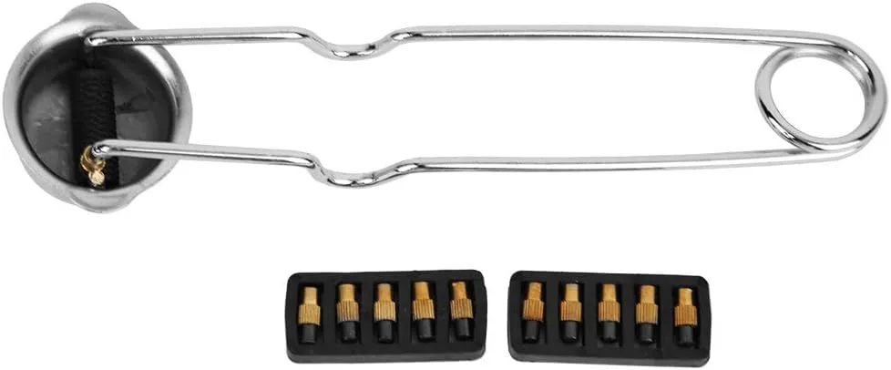 Flints Spark Lighter, Nickel-Plated Round Head Steel   10Pcs Round Head Igniter Flint