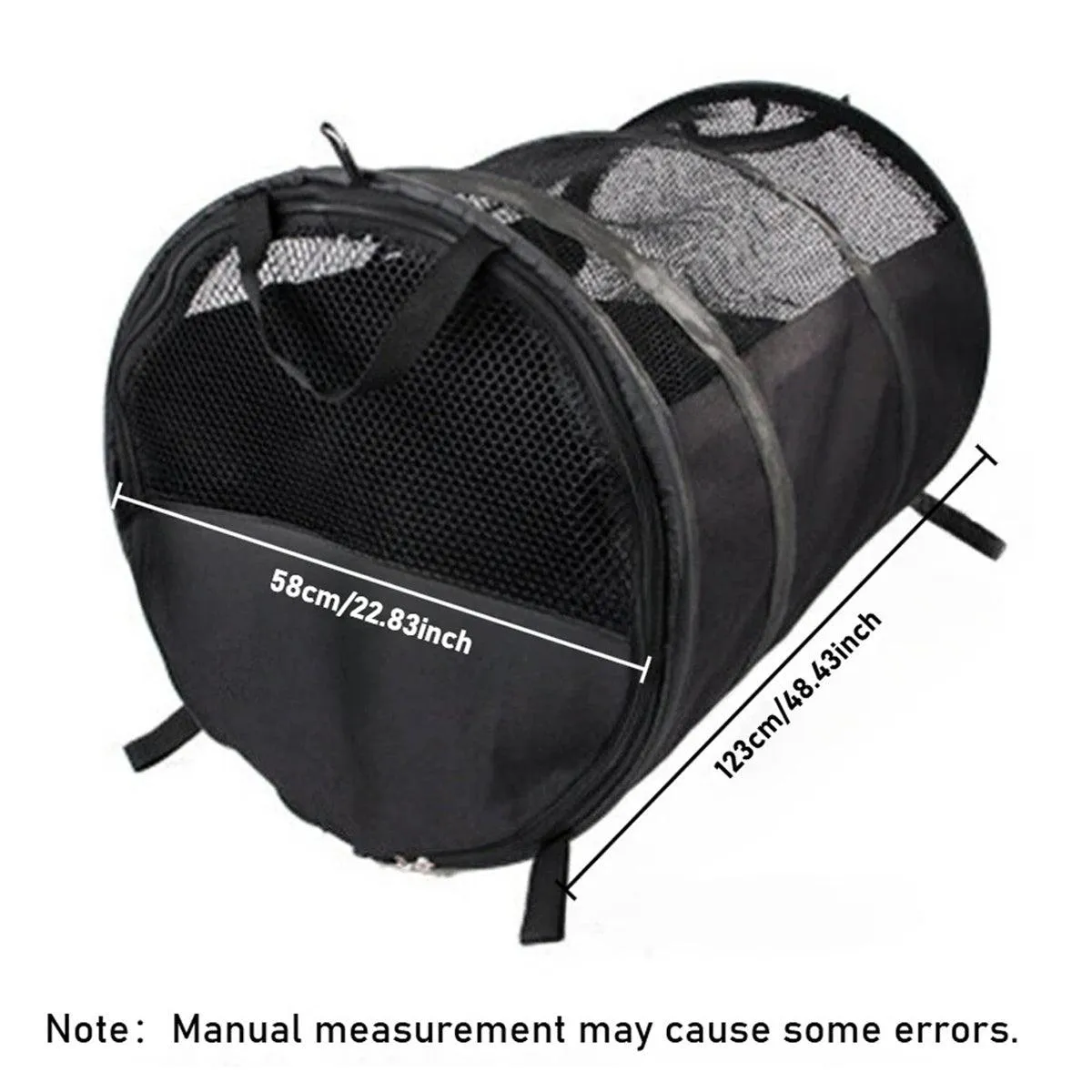 Foldable Pet Car Carrier Bag Breathable Travel Tent Portable Safety Kennel