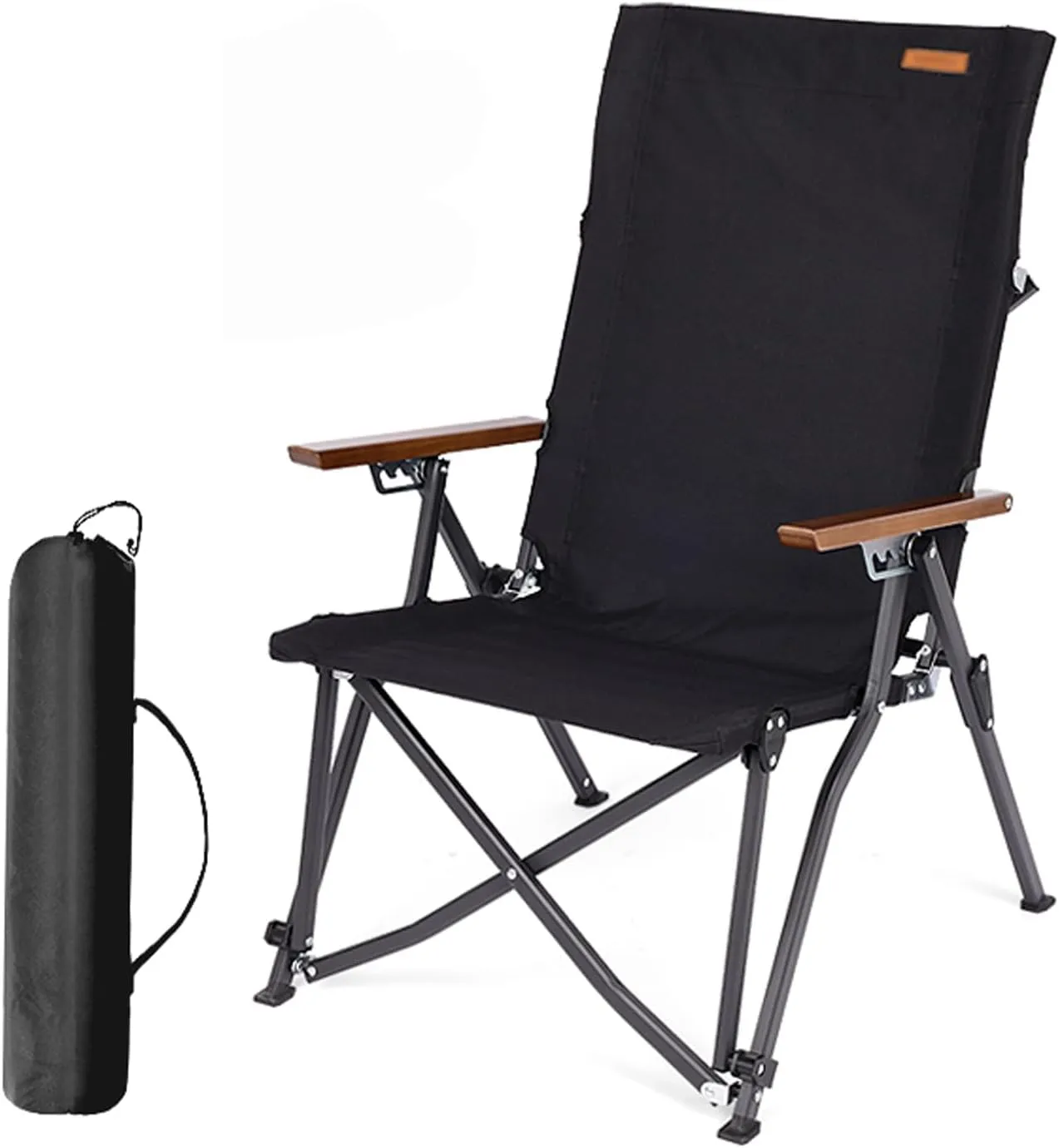 Folding Chair Portable - Portable Camping Chairg, Four Angle Adjustment of Backrest, Made of Aluminum Alloy Material, Large Capacity Mesh BaSuitable for Outdoor Activities