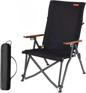 Folding Chair Portable - Portable Camping Chairg, Four Angle Adjustment of Backrest, Made of Aluminum Alloy Material, Large Capacity Mesh BaSuitable for Outdoor Activities