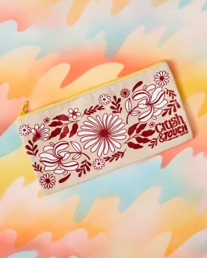 Folk Floral Artist Pouch