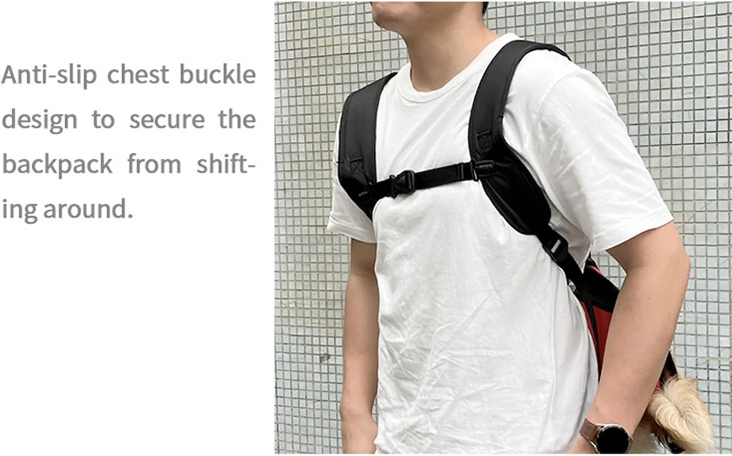 Four Legged Pet Travel Bag with Breathable Oxford Fabric Adjustable Shoulder Strap Carrier Bag for Small to Large Breeds
