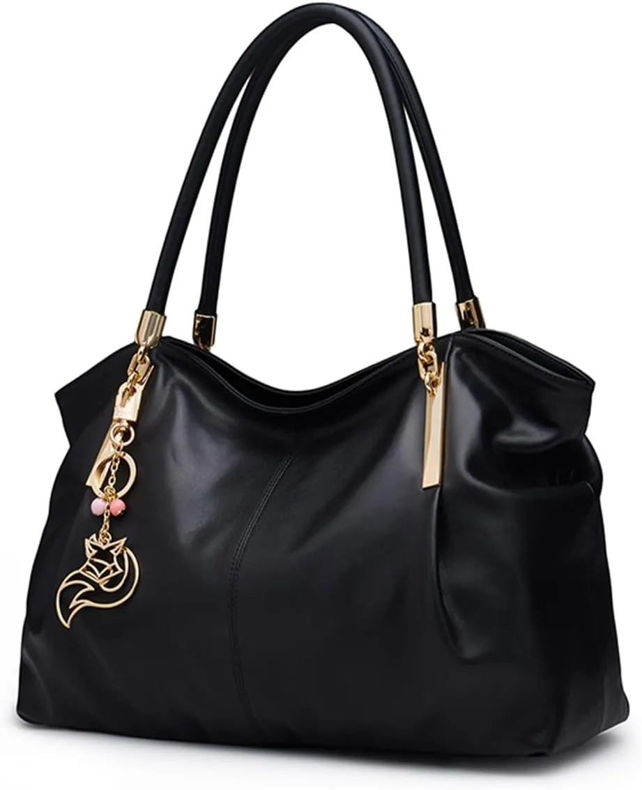 FOXLOVER Large Capacity Tote Handbags for Women, Women's Top-handle Bags Fashion Shoulder Bags Purses Minimalist design