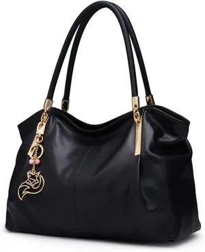 FOXLOVER Large Capacity Tote Handbags for Women, Women's Top-handle Bags Fashion Shoulder Bags Purses Minimalist design