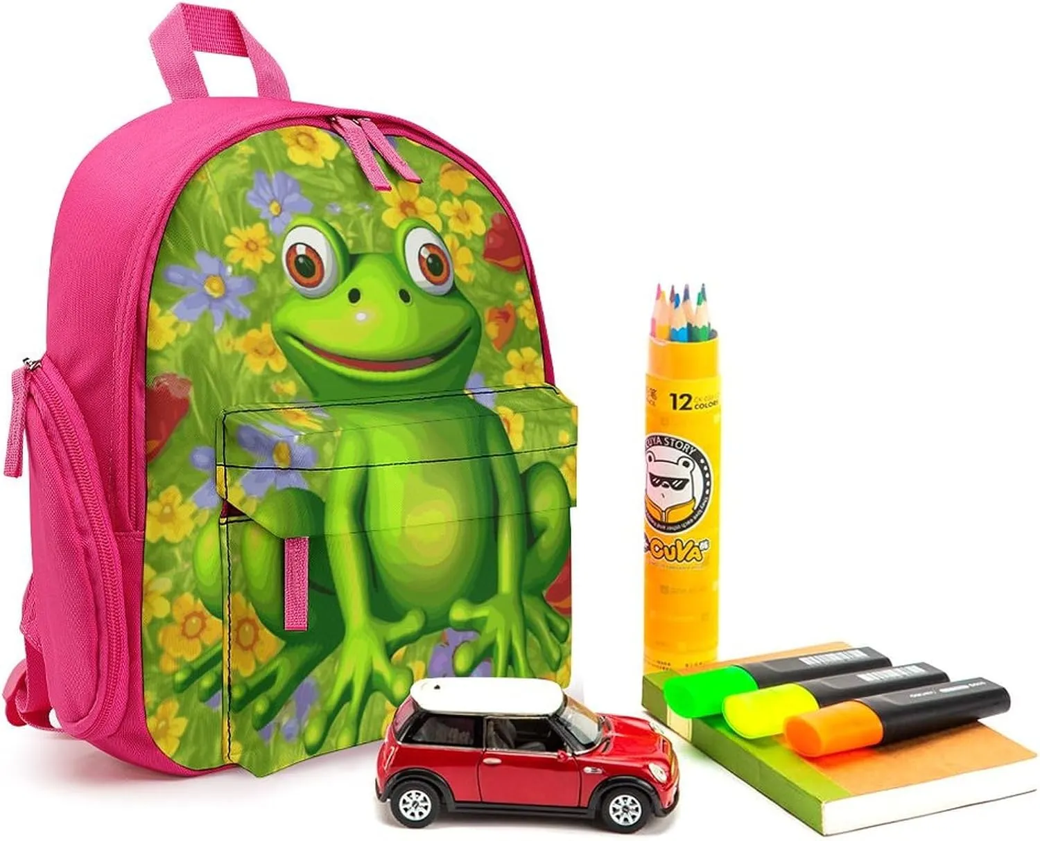 Frog Travel Backpack Casual Bag Lightweight Hiking Backpacks for Business, Travelling, Hiking