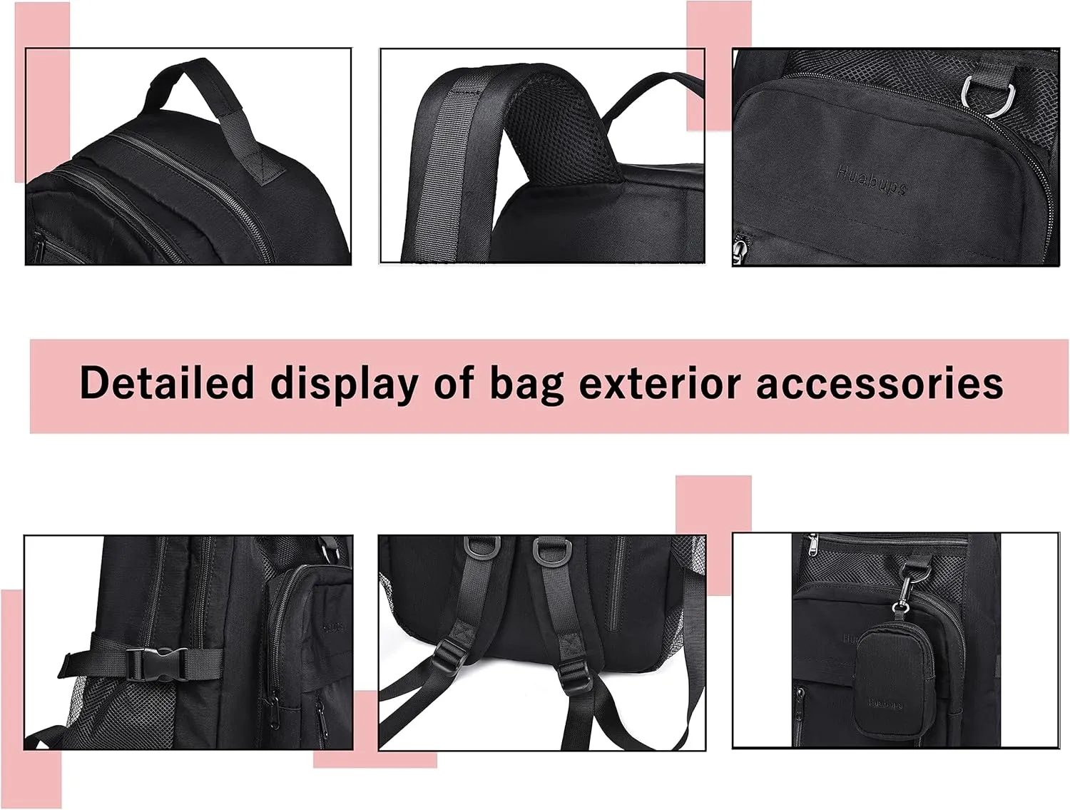 FSD. WG Casual Bag for Men and Women Fashionable Outdoor Bag Popular Travel Bag Casual Large Capacity
