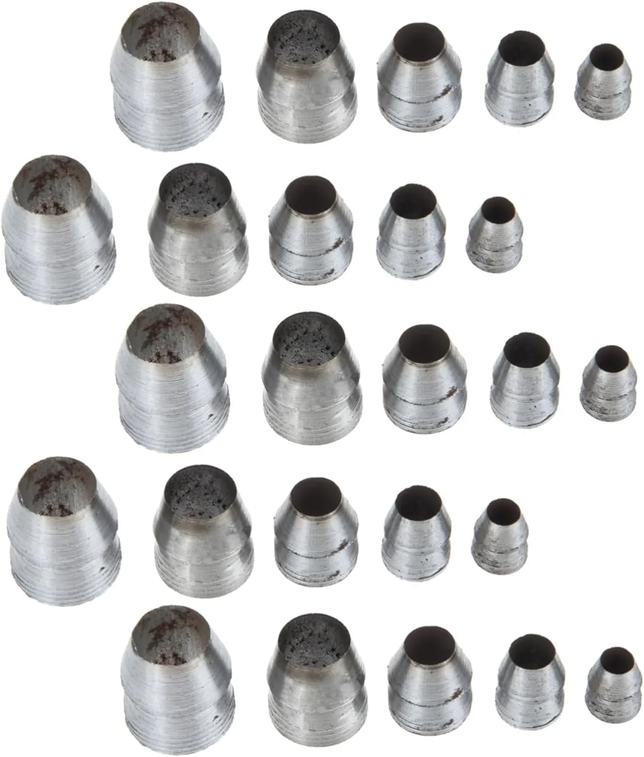Gadpiparty 25pcs Iron Wedges Set Round Wedge Tool for Hammer Practical Long Lasting Multi-Functional