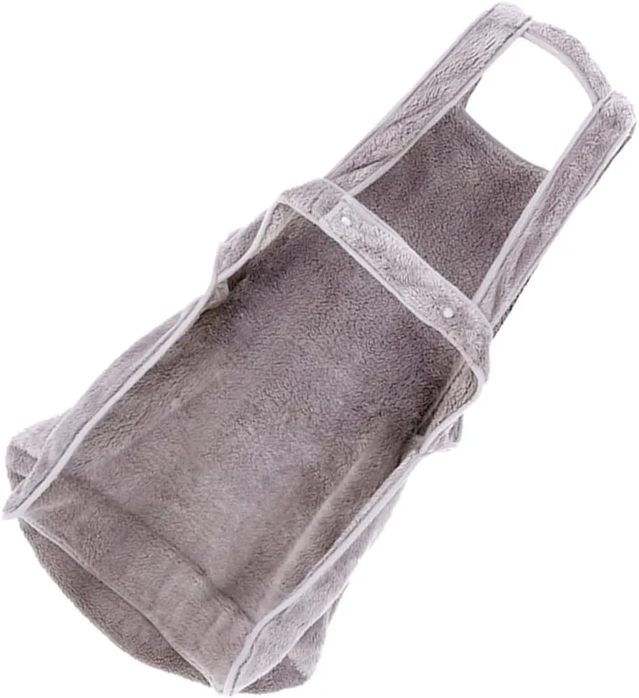 GALPADA Cat Holding Apron Lightweight Pet Carrier for Kittens Cozy Sleeping Bib with Spacious Pouch Durable Apron for Small Pets Easy to Clean for Calm Travel