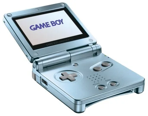 Game Boy Advance SP Pearl Blue (Renewed)