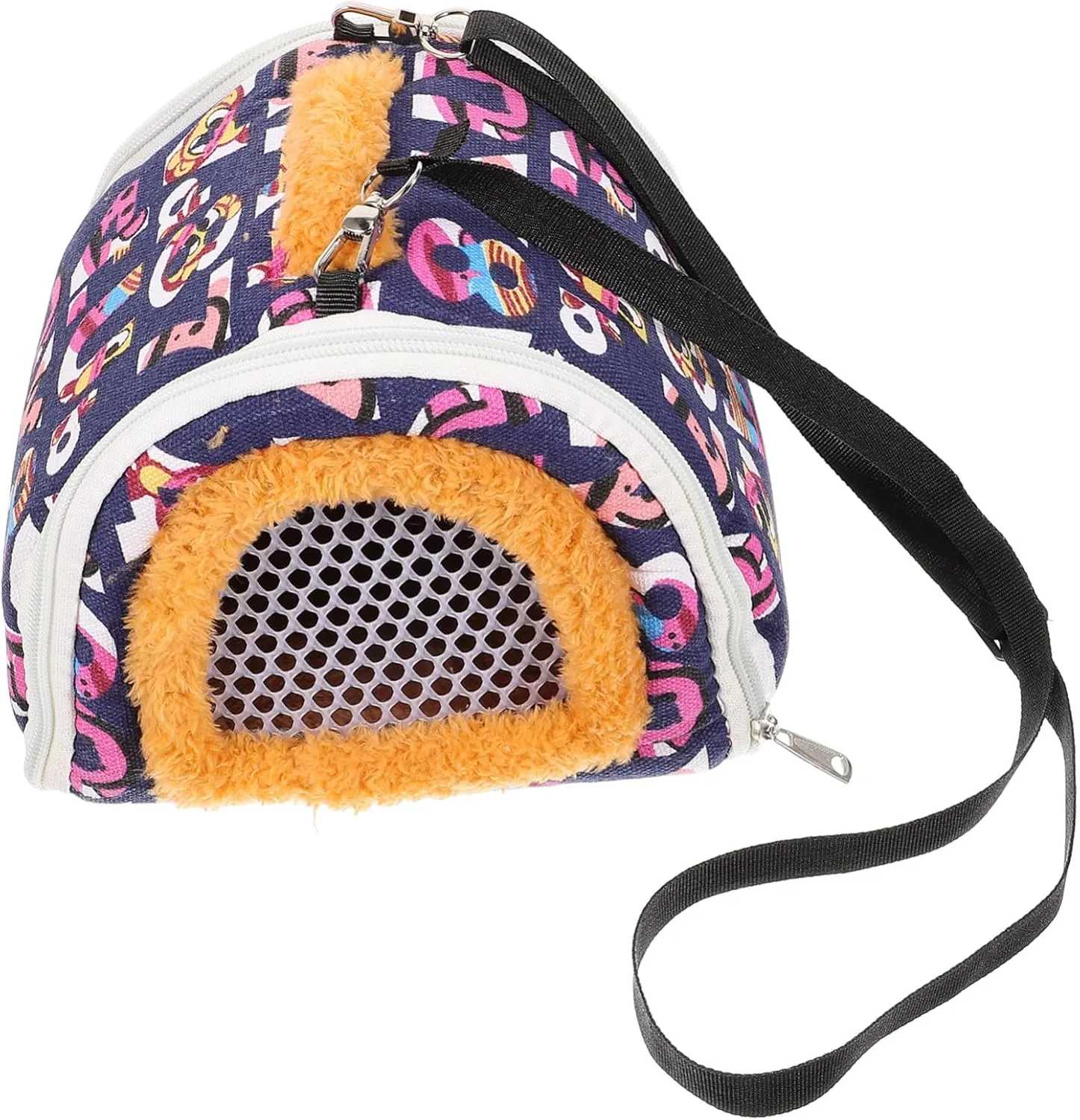 GANAZONO Guinea Pig Travel Carrier Bag Breathable Comfortable Pet Carrier for Small Animals