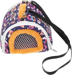 GANAZONO Guinea Pig Travel Carrier Bag Breathable Comfortable Pet Carrier for Small Animals