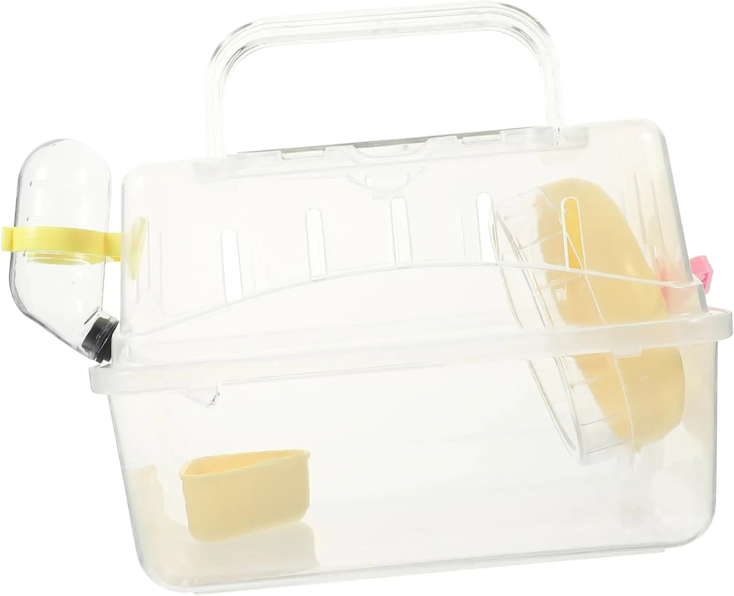 GANAZONO Hamster Nursery Cage Portable Chinchilla Carrier for Pets Lightweight and Breathable Design for Travel and Camping