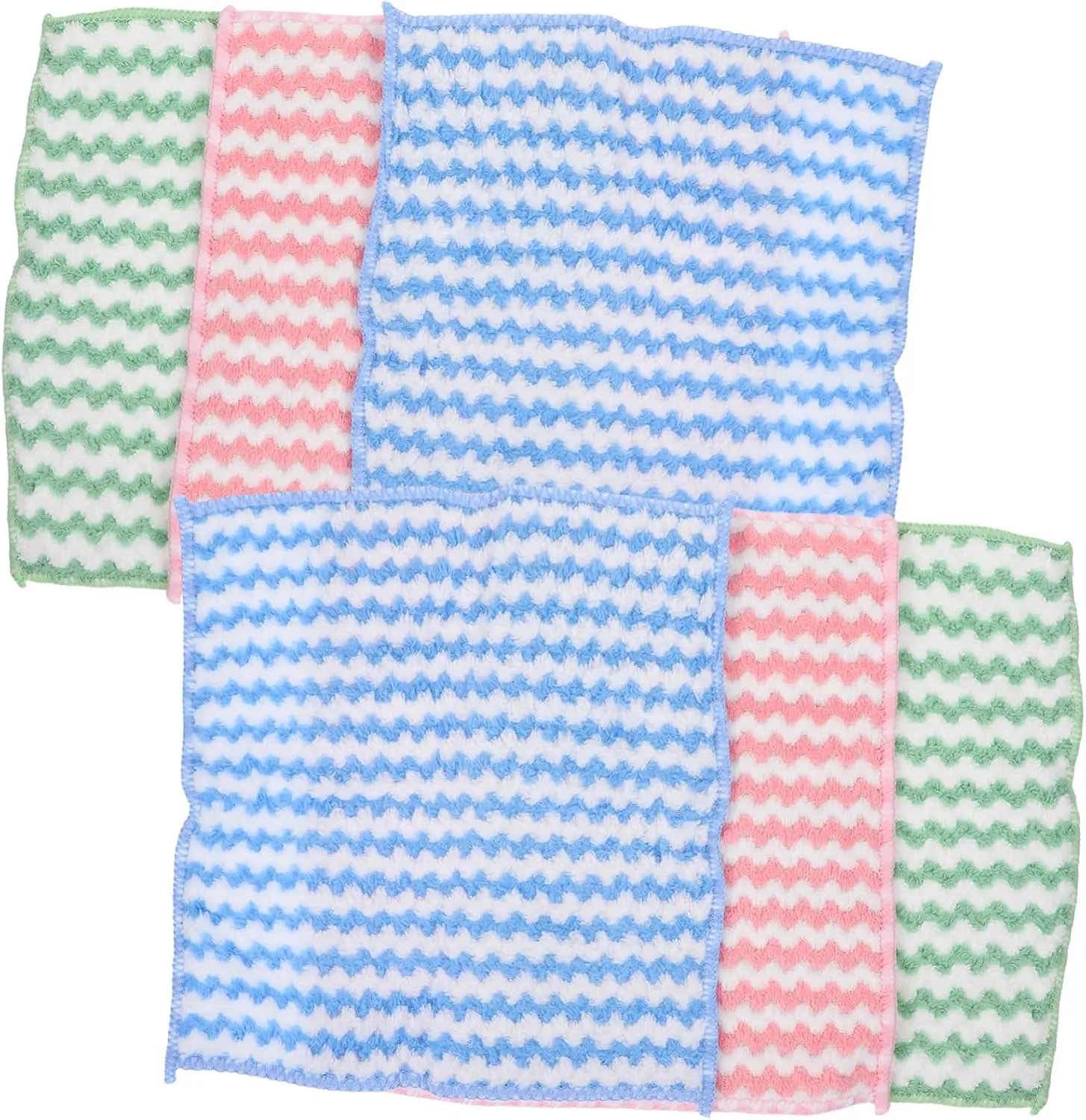 Garneck 4sets 6pcs Pet Cage Liner Fleece Blanket for Small Animals Soft and Cozy Mats Excellent Water Absorption for Hamsters Guinea Pigs Hedgehogs and More 6pcs*4