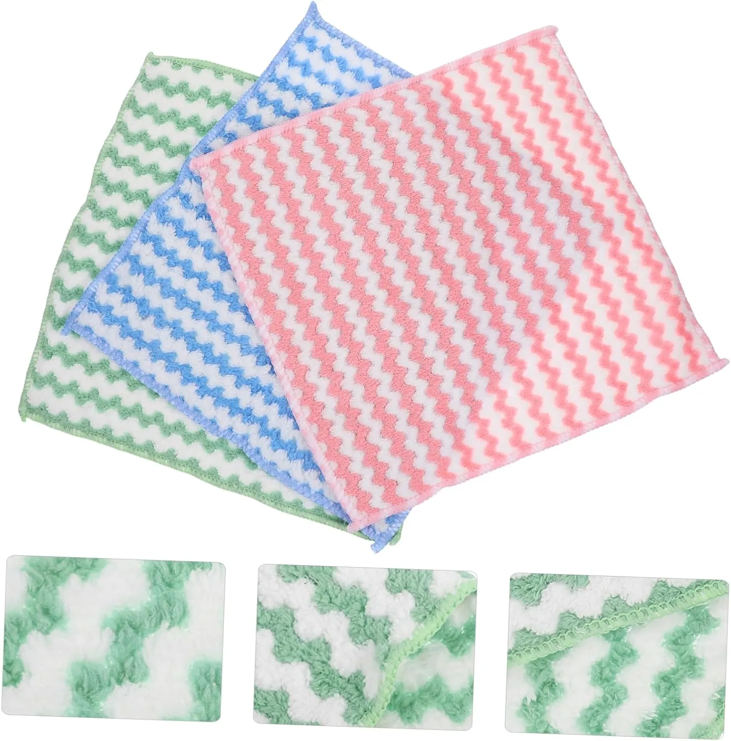 Garneck 4sets 6pcs Pet Cage Liner Fleece Blanket for Small Animals Soft and Cozy Mats Excellent Water Absorption for Hamsters Guinea Pigs Hedgehogs and More 6pcs*4