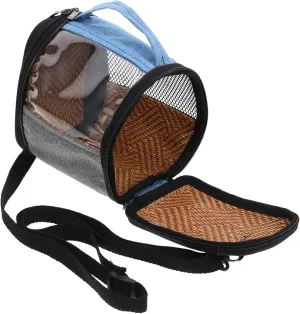 Garneck Outdoor Parrot Carrier Bag Breathable Bird Travel Carrier with Removable Shoulder Strap Compact for Easy Transport for Travel and Outdoor Adventures