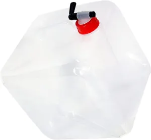 Garneck Portable Drinking Bucket Camping Water Jug Foldable Water Container Hiking Emergency Storage