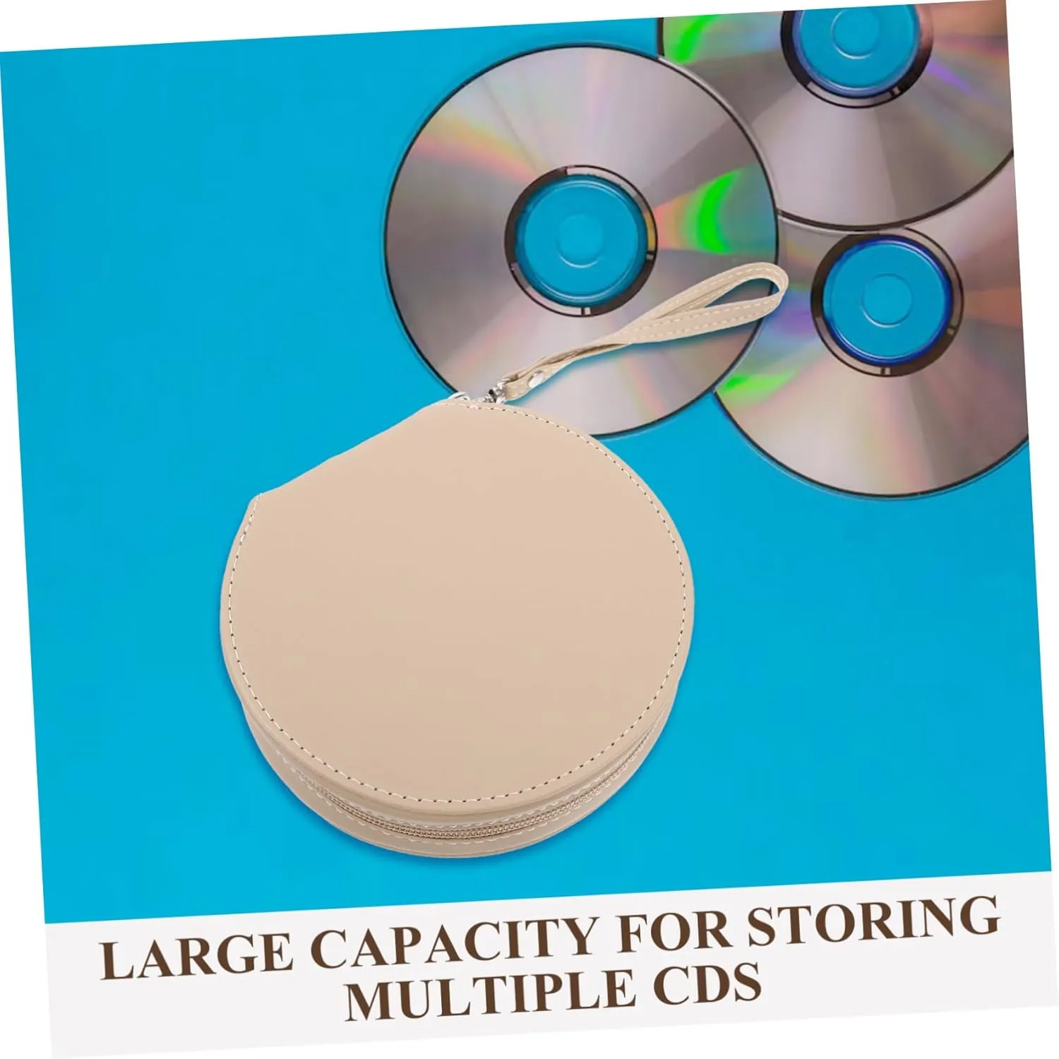 Gatuida 5pcs Car CD Package CD Carrying Case Travel CD Case Disc Storage Pouch CD Storage Bag Disc Holder Case Album Case Disc Bag Dvd Storage Case CD Case Holder CD Pouch Dvd Case Dvd Bag