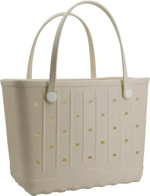 GBB Rubber Large Beach Tote Bag Portable Travel Bag Waterproof Travel Handbags for Beach all Purpose Storage Bags