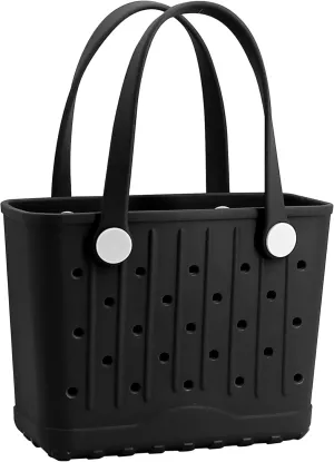 GBB Rubber Large Beach Tote Bag Portable Travel Bag Waterproof Travel Handbags for Beach all Purpose Storage Bags