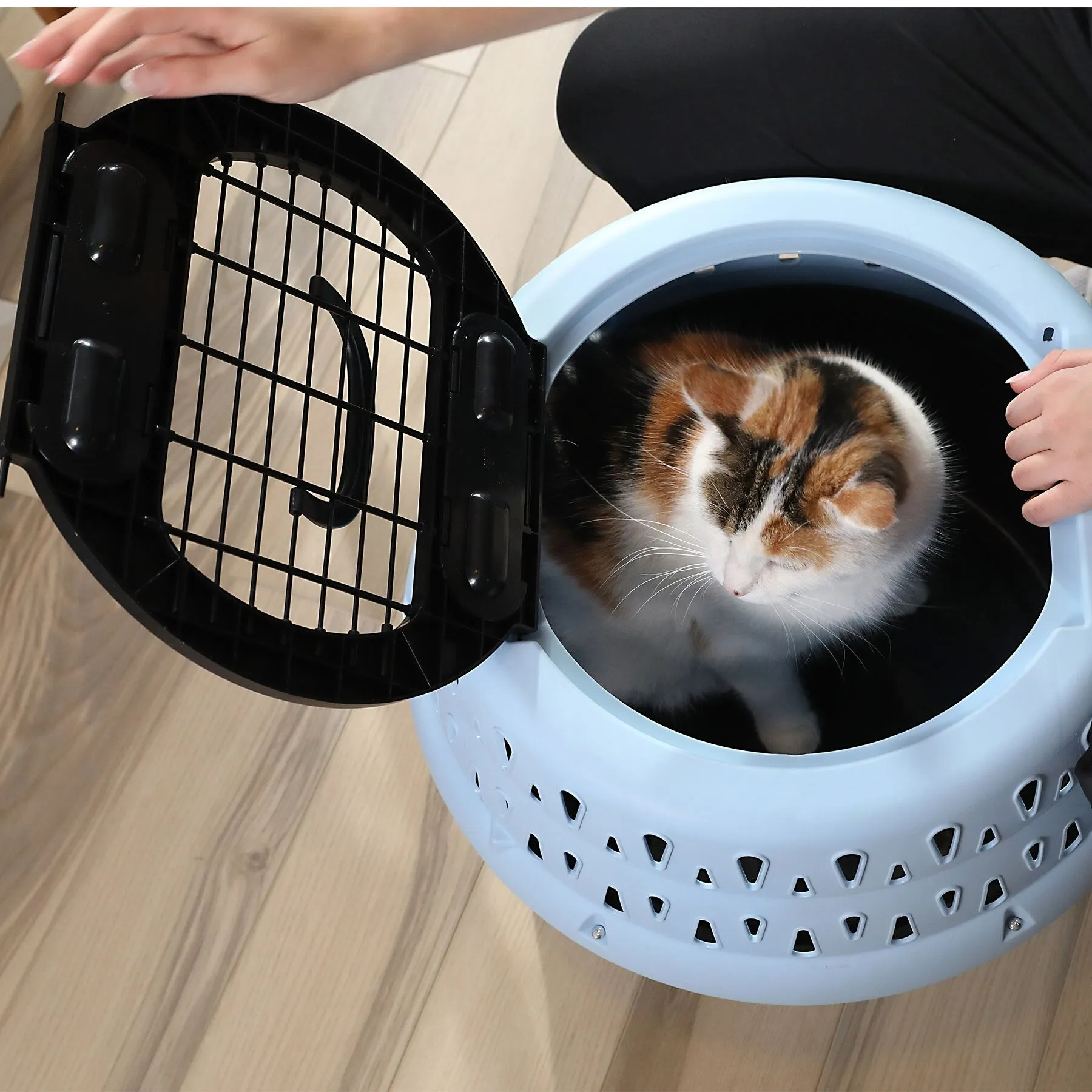 Get-A-Round E-Z Load Kennel For Cats