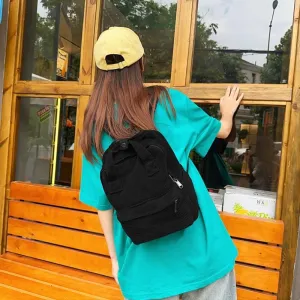 GGOOB Cute Mini Corduroy Backpack - Tiny Purse for Women