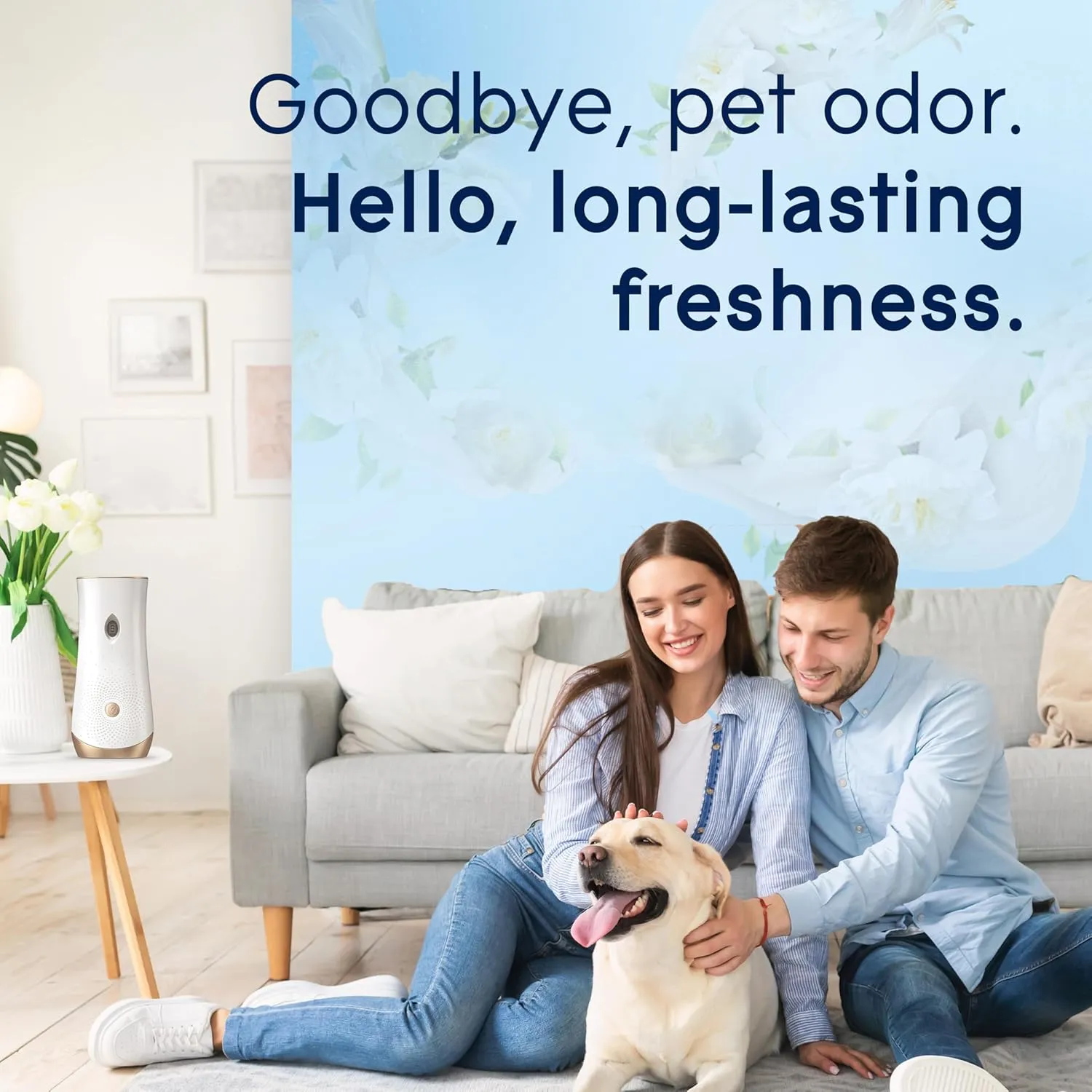 Glade Automatic Spray Refill, Pet Fresh Scent, Scented Air Freshener for Home and Bathroom, 6.2 Oz, 2 Count