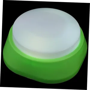 Glowing Dog Button Toy for Communication Recordable Portable Pet Supply
