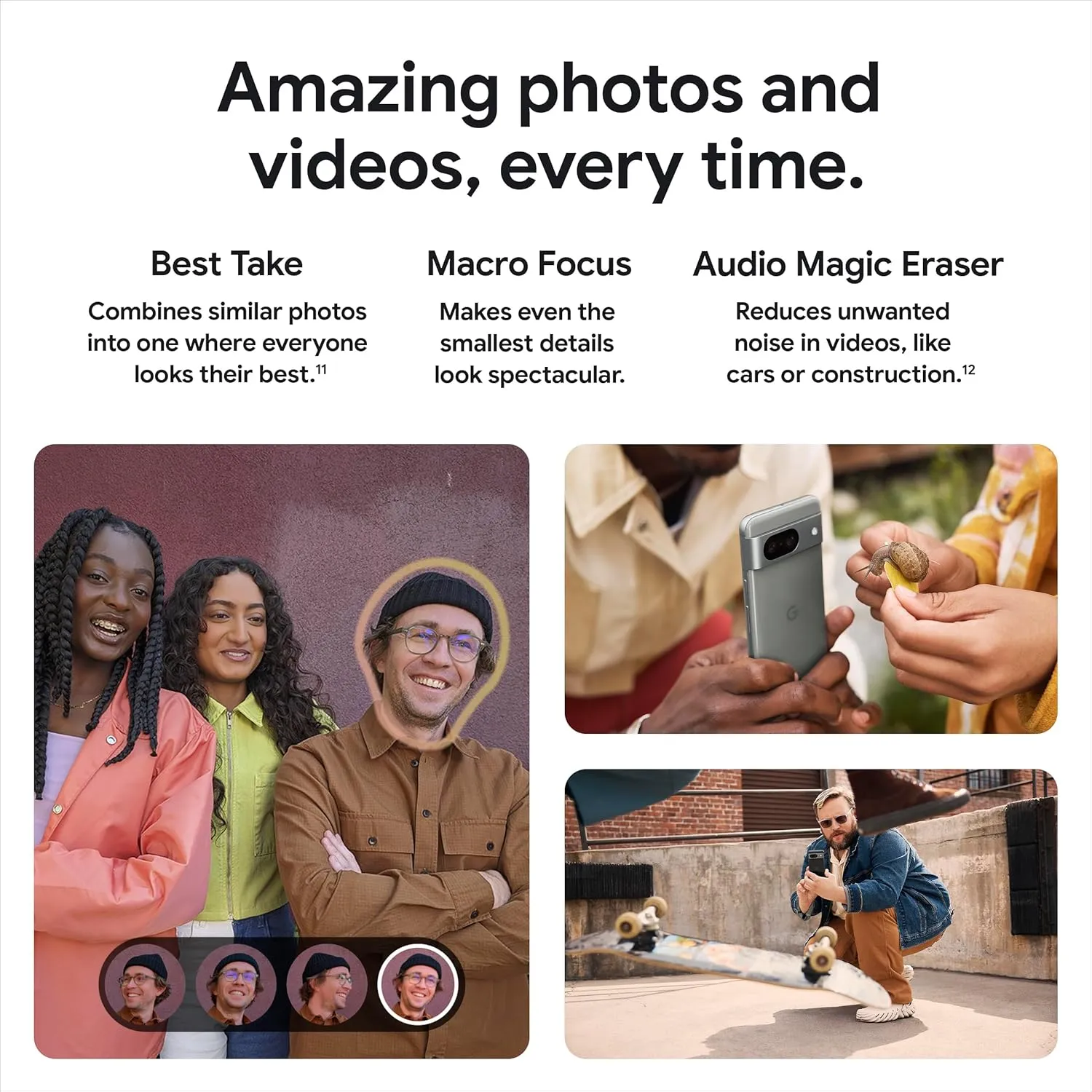 Google Pixel 8 - Unlocked Android Smartphone with Advanced Pixel Camera, 24-Hour Battery, and Powerful Security - Rose - 256 GB