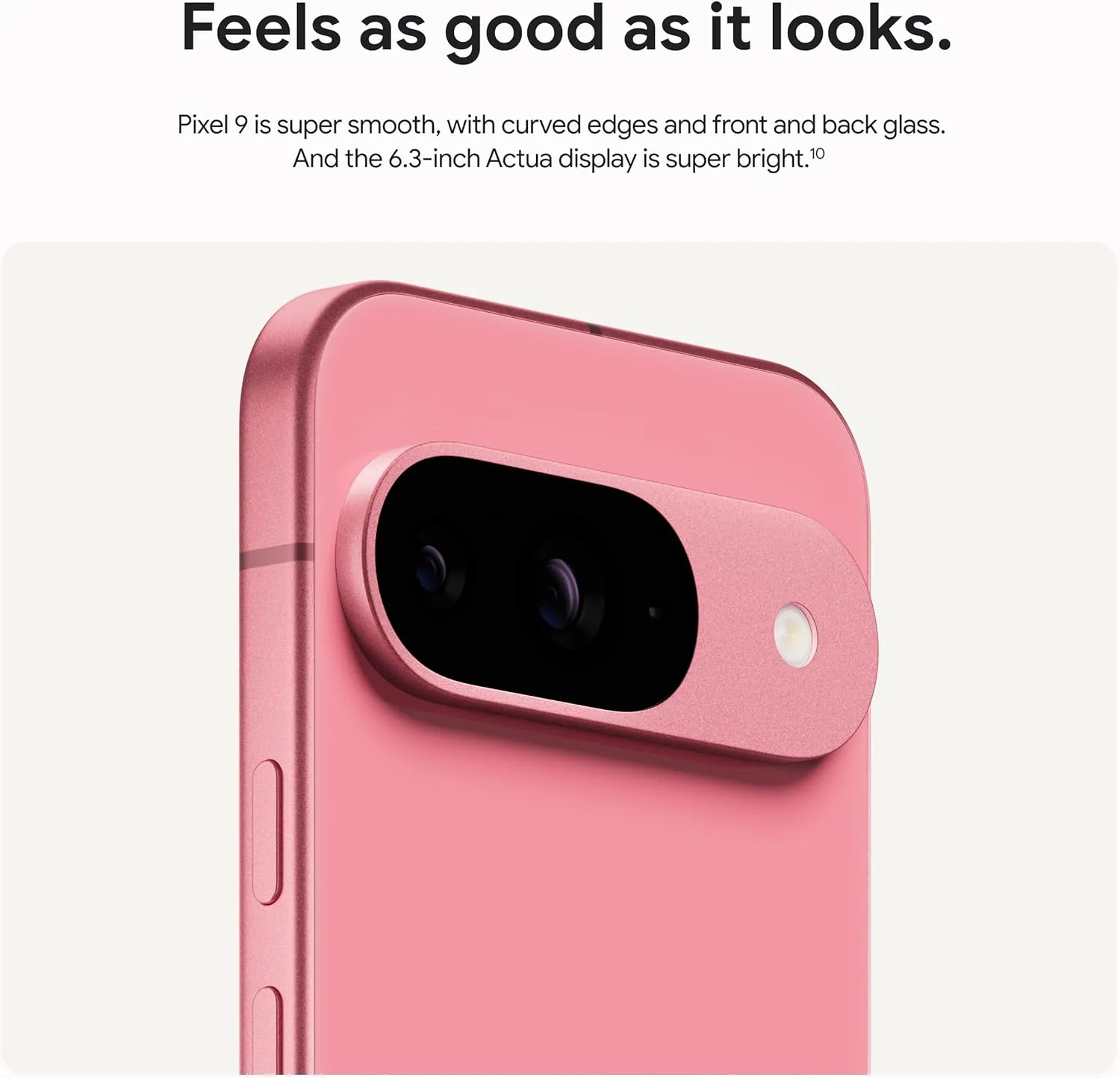Google Pixel 9 - Unlocked Android Smartphone with Gemini, 24-Hour Battery, Advanced Camera, and 6.3" Actua Display - Obsidian - 128 GB