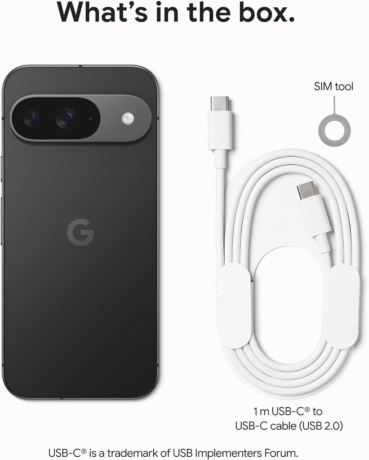 Google Pixel 9 - Unlocked Android Smartphone with Gemini, 24-Hour Battery, Advanced Camera, and 6.3" Actua Display - Porcelain - 256 GB