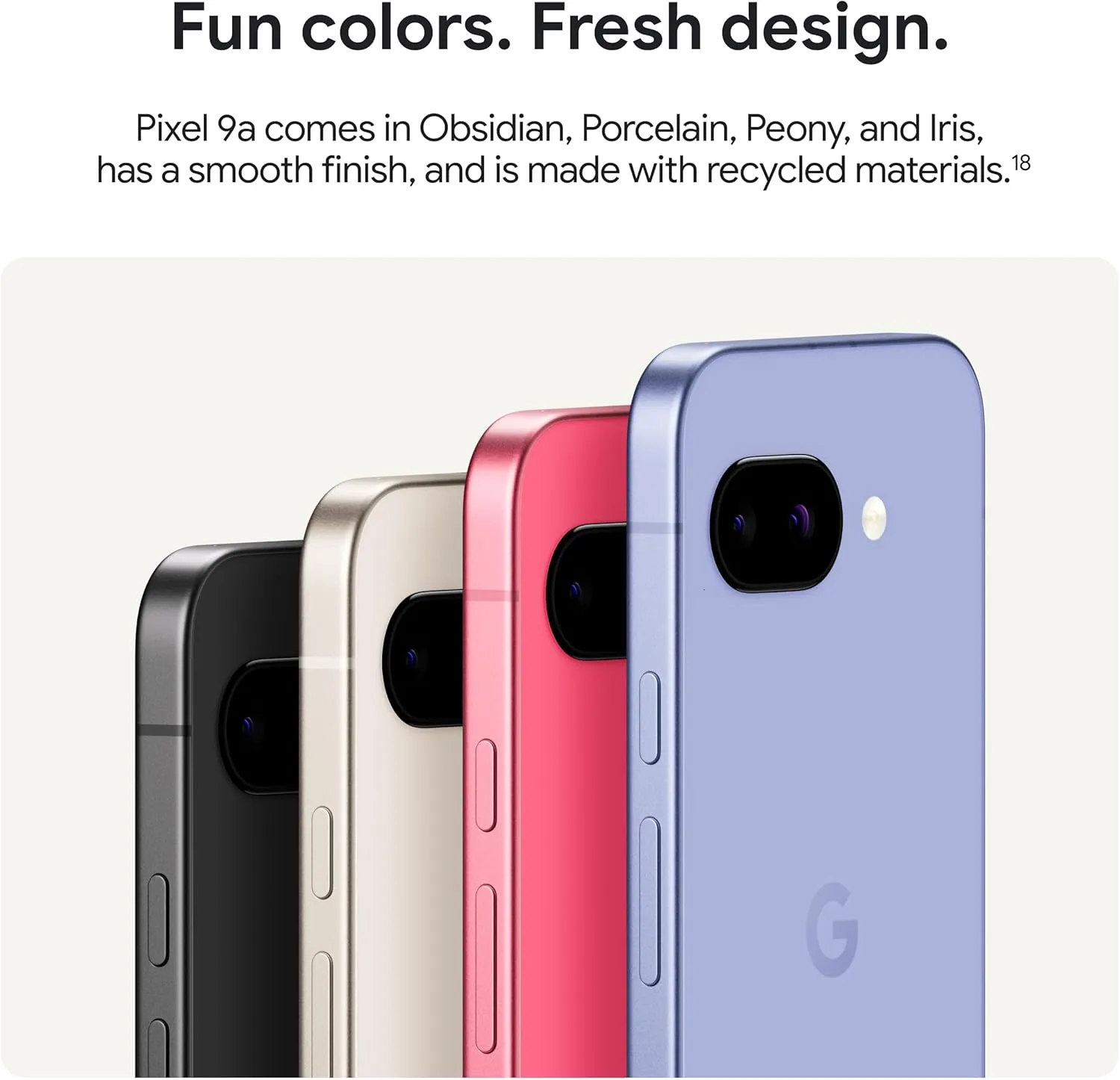 Google Pixel 9a - Iris - 128 GB with $100 Amazon Gift Card