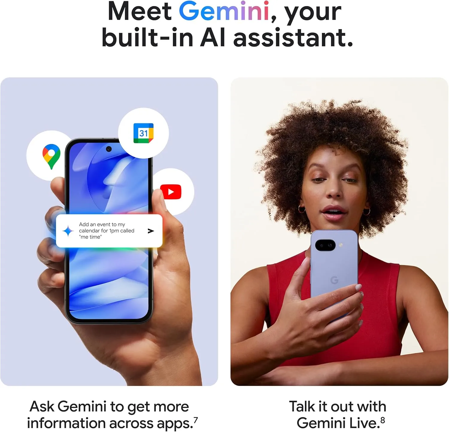 Google Pixel 9a - Iris - 128 GB with $100 Amazon Gift Card