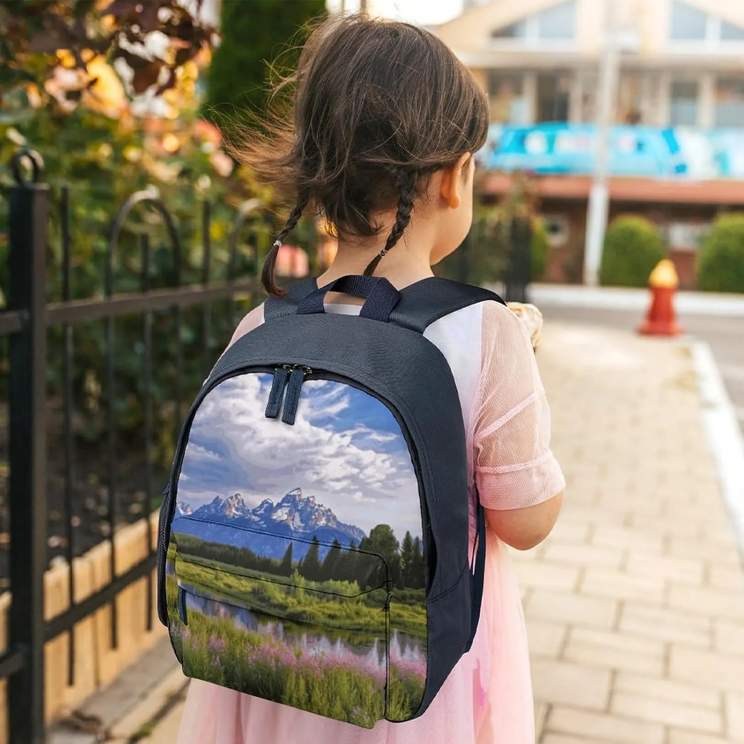 Grand Teton National Park Travel Backpack Casual Bag Lightweight Hiking Backpacks for Business, Travelling, Hiking