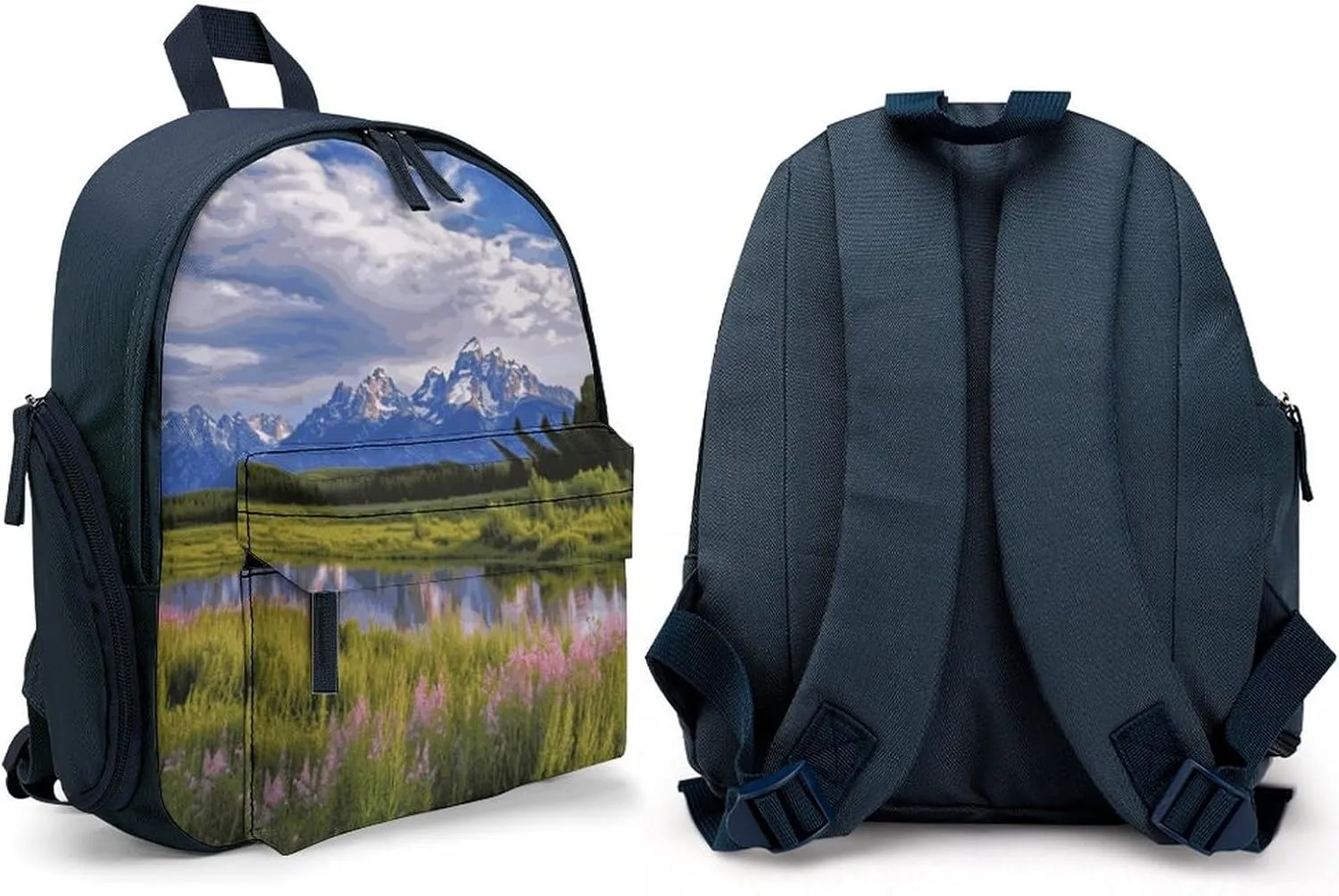 Grand Teton National Park Travel Backpack Casual Bag Lightweight Hiking Backpacks for Business, Travelling, Hiking