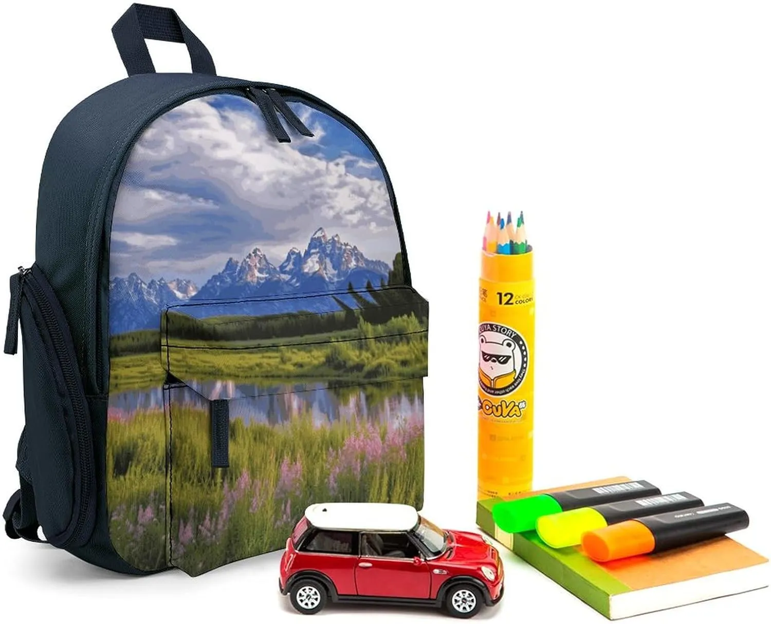 Grand Teton National Park Travel Backpack Casual Bag Lightweight Hiking Backpacks for Business, Travelling, Hiking