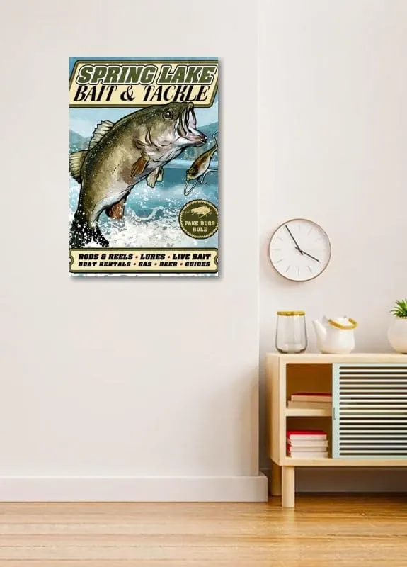 GRANDART.COM - Bass Pro - Canvas Wall Art By Old Red Truck