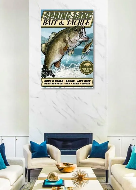GRANDART.COM - Bass Pro - Canvas Wall Art By Old Red Truck