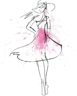 GRANDART.COM - Whimsy Girl I - Canvas Wall Art By Conrad Knutsen
