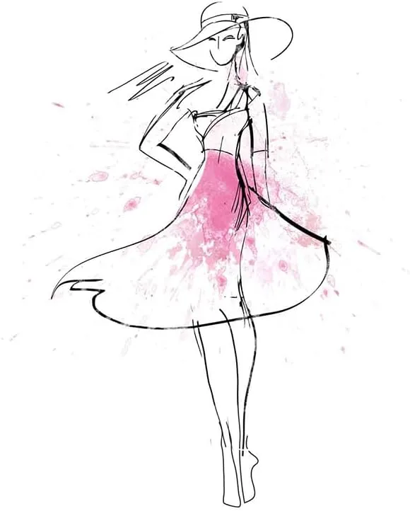 GRANDART.COM - Whimsy Girl I - Canvas Wall Art By Conrad Knutsen