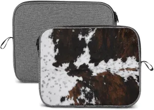 Green Boston Terrier Dogs Large Capacity Portable Laptop Case Unisex
