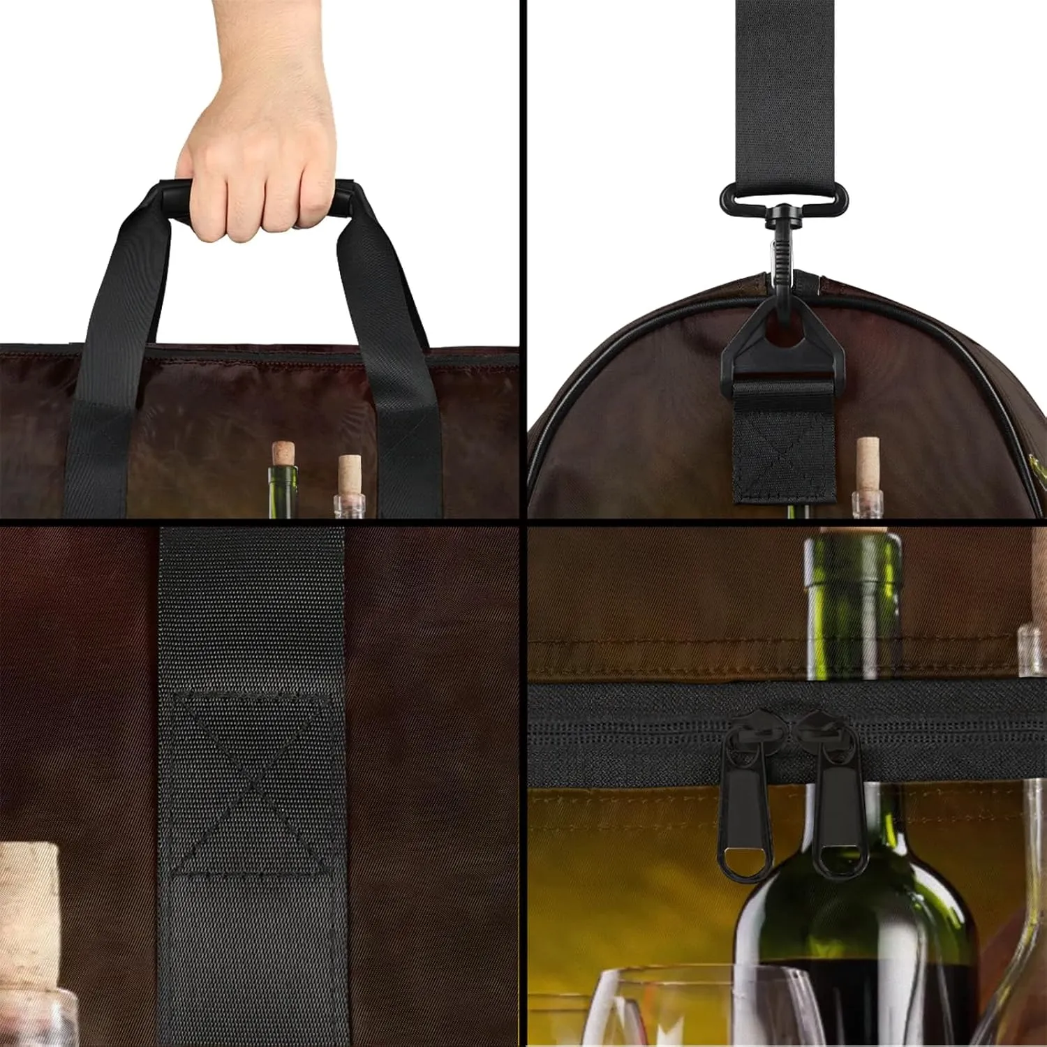 Gym Bag for Women Men Abstract Modern Wine Travel Duffle Bag with Shoe Compartment Waterproof Sports Tote Bags Large Overnight Weekender Bags for Travel Swimming Gym Yoga Dance