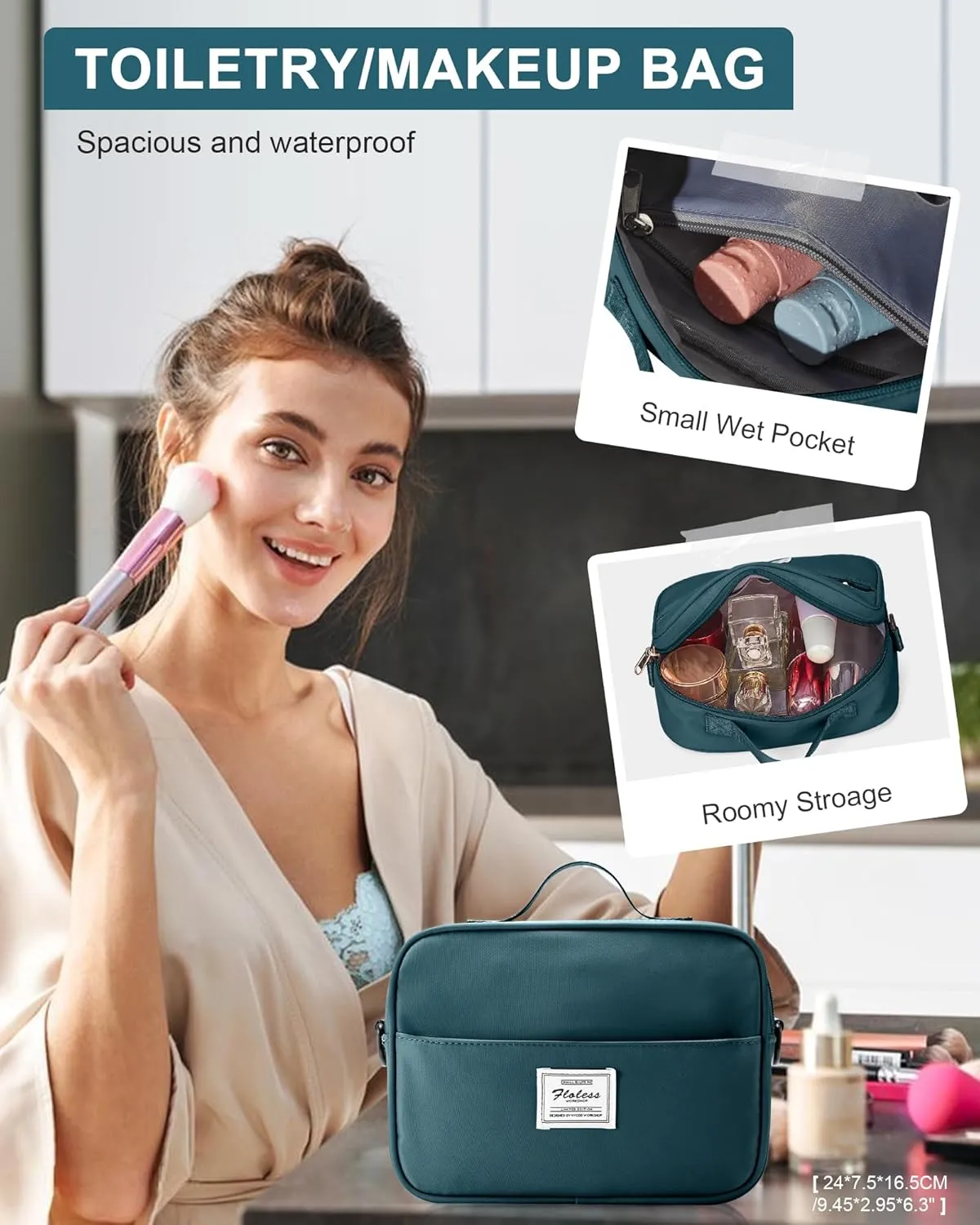 Gym Bag Womens Mens with Shoes Compartment and Wet Pocket Travel Duffel Bag for Women for Plane Sport Gym Tote Bags with Toiletry Bag Waterproof Weekend Overnight Bag Carry on Bag Hospital Holdalls