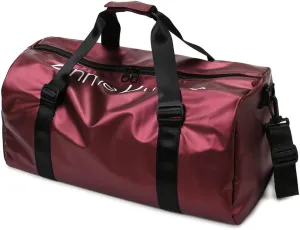 Gym Duffle Bag for Men Women with Shoe and Wet Compartment Sport Workout Waterproof Bags Large for Fitness Yoga Swimming Traveling Duffel (Red)